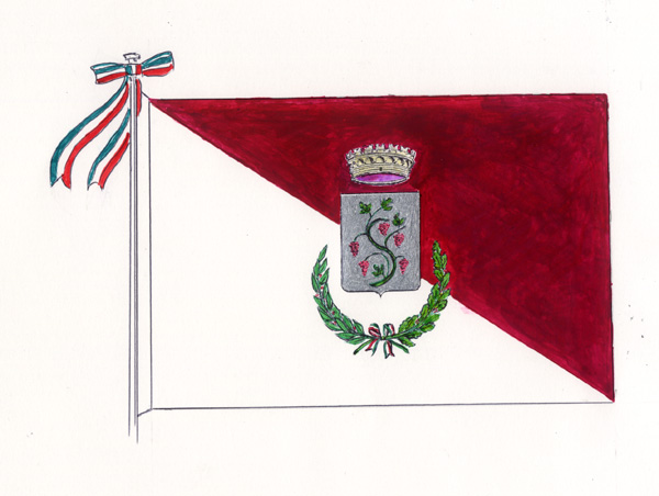 Emblema del Comune di Vignale Monferrato (Alessandria)